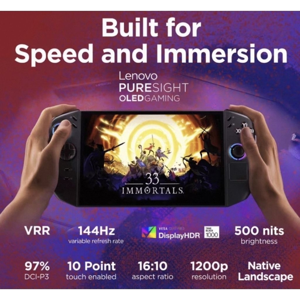 Pre Order Lenovo Legion Go 2 Oled 8.8นิ้ว 144hz ของใหม่มือ 1