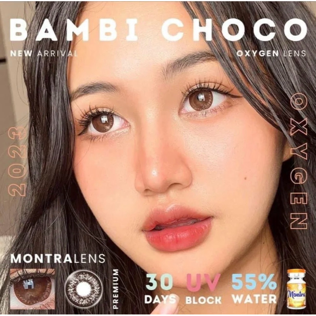 คอนแทคเลนส์ bambi choco