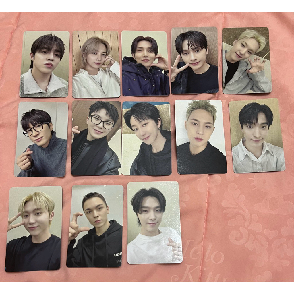 การ์ด โฟโต้การ์ด วงเซเว่นทีน(Seventeen B-Day party 10th anniversary )