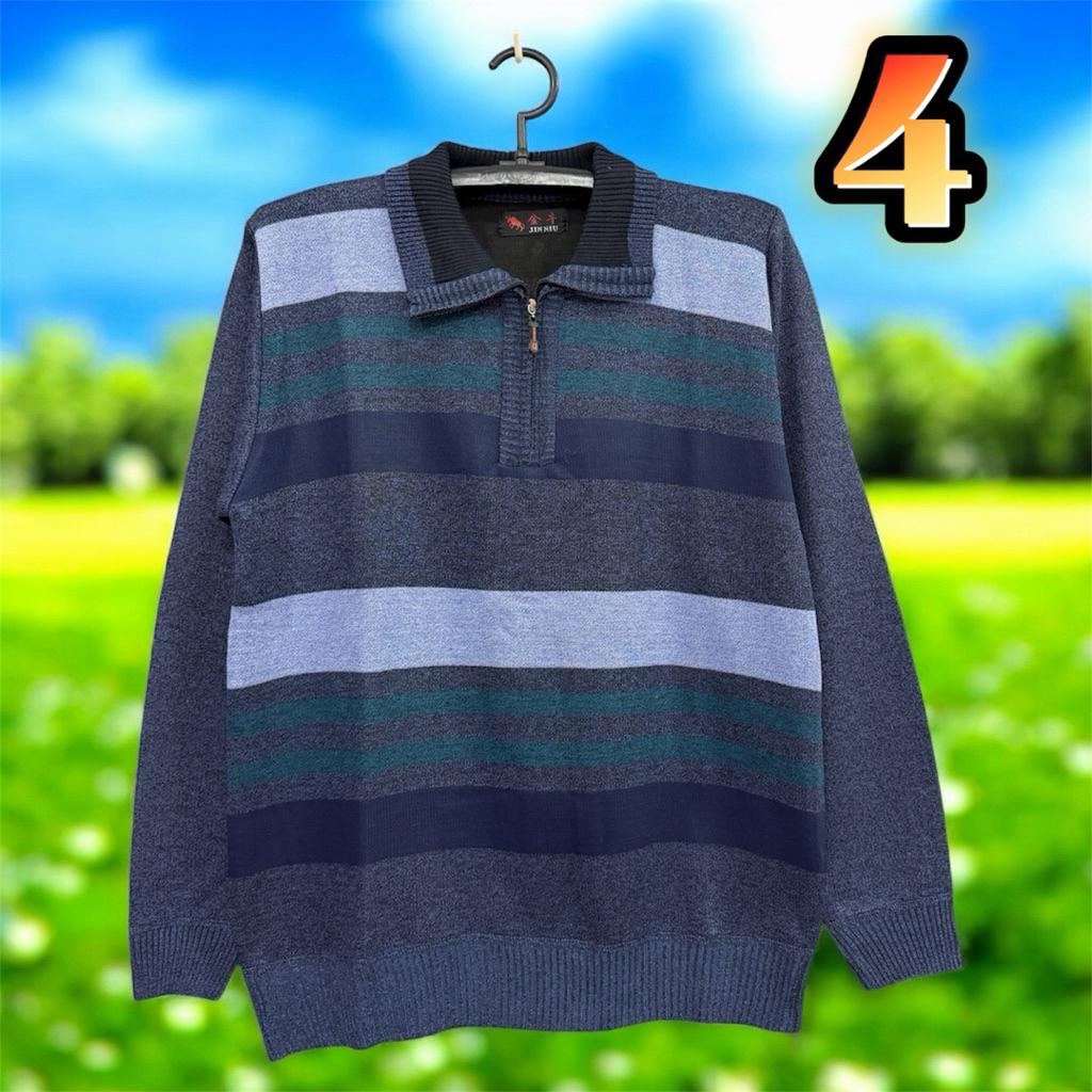 เสื้อแขนยาวอากงซิปสั้นรุ่นเข้าใหม่ ทรงสวยใส่สบายเหมาะกับทุกวัย พร้อมส่ง