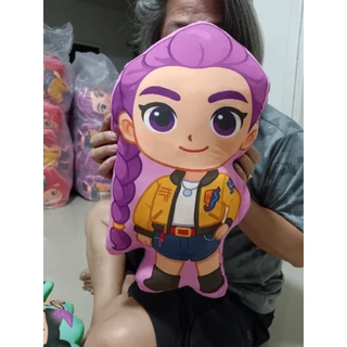หมอน K pop demon hunters ขนาด 45cm. zoey หมอนอิง rumi mira พร้อมส่ง