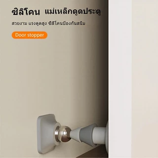แม่เหล็กกันชนประตูซิลิโคนต้นคริสต์มาสกันชนประตูกาวผนังป้องกันป้องกันการชนกันชั้นเมาประตูจับสําหรับตกแต่งบ้าน
