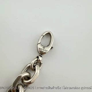 [ออริ] สร้อยข้อมือผู้ชายสายโซ่ สลับโลโก้ G งานอะลูมีเนียม น้ำหนักเบา ความยาว 20 ซม. งานปั๊มแบรนด์ ไม่ลอก ไม่ดำ