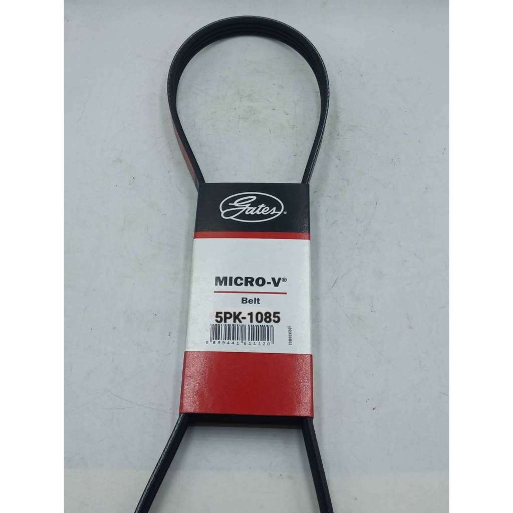สายพาน GATES สายพานหน้าเครื่อง 5PK-1085 MITSUBISHI NEW LANCER CEDIA CS3A 4G18 16V  ความยาว 5PK1085 ม