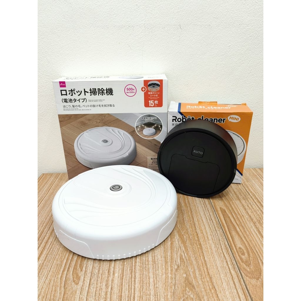 (สินค้าญี่ปุ่นมือสอง)หุ่นยนต์เช็ดฝุ่น ดูดฝุ่น robot cleaner เครื่องดูดฝุ่น กวาด เช็ด ถู อัตโนมัติไร้