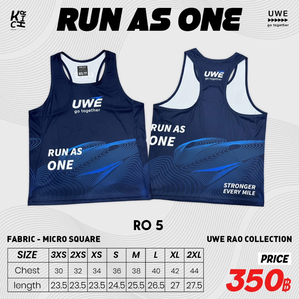 เสื้อวิ่ง เสื้อกล้ามสี่เหลี่ยมไมโคร น้ำหนักเบา Collection RUN AS ONE ราคา ถูกที่สุด ดีลบีเคเค แกลเลอรีภาพที่ 6