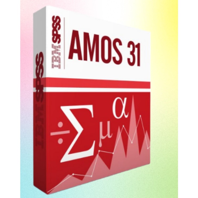 SPSS Amos 31 โปรแกรมสร้างสมมติฐาน
