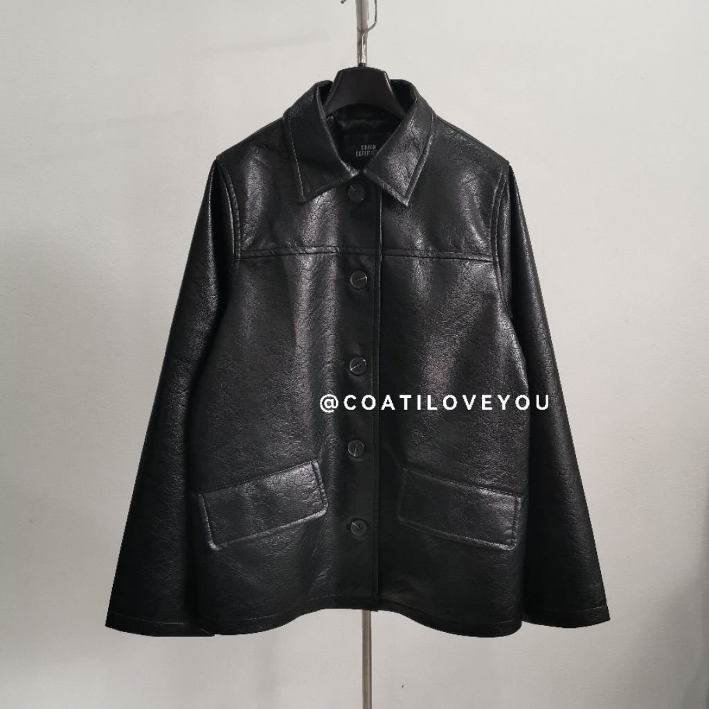 URBAN​ OUTFITTERS​ FAUX​ LEATHER​ JACKET​