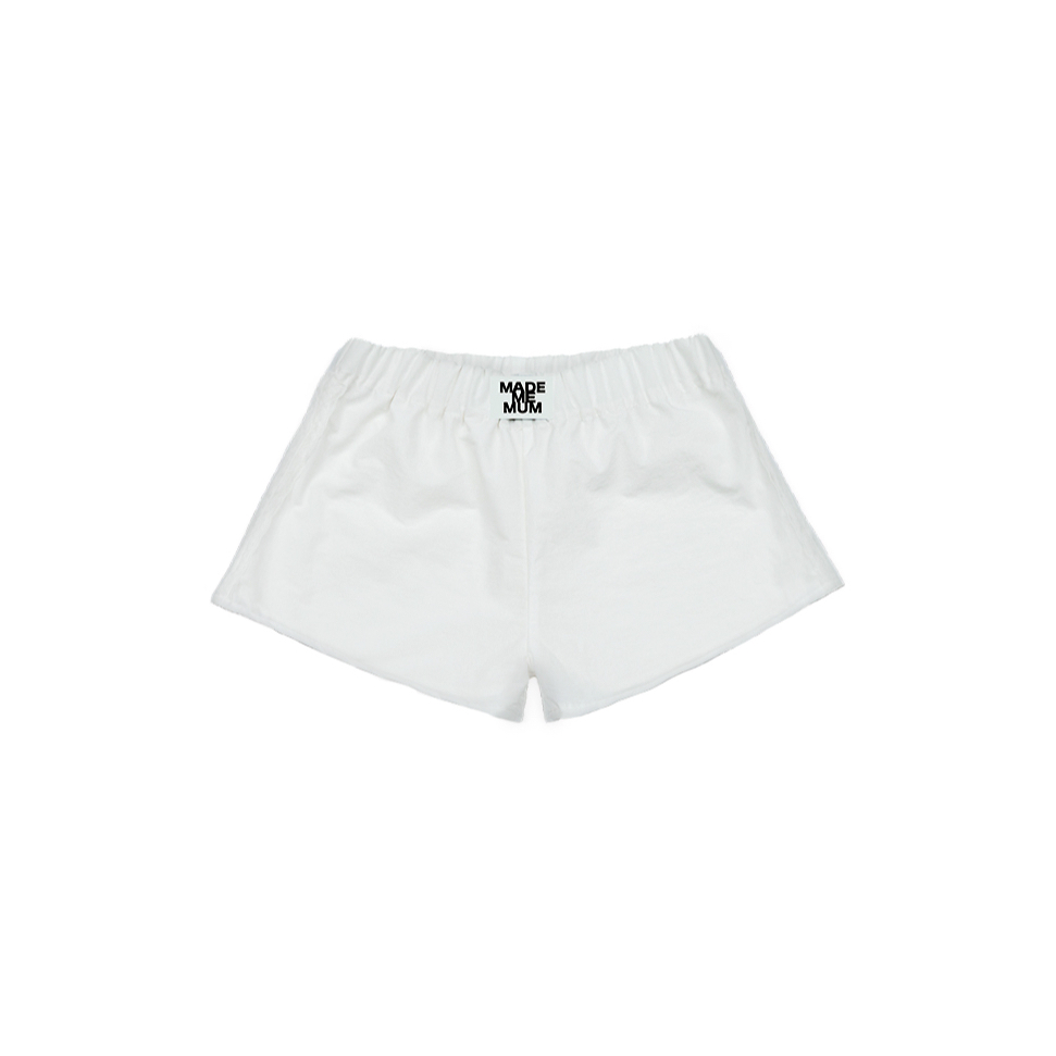 Madememum005 - Boxer / white color (กางเกงขาบ๊อกเซอร์)