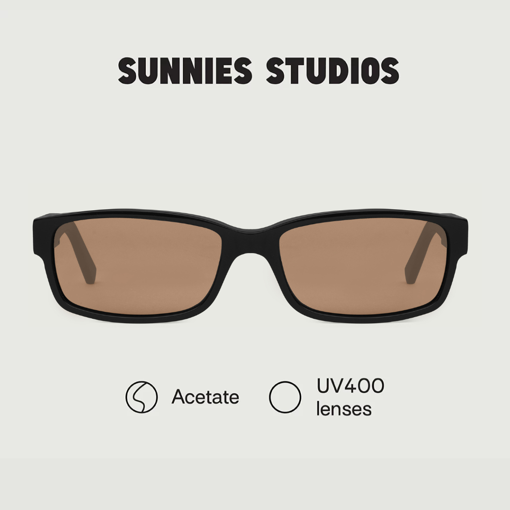 Sunnies Studios Gene (แว่นกันแดดทรงสี่เหลี่ยม สำหรับยูนิเซ็กส์)