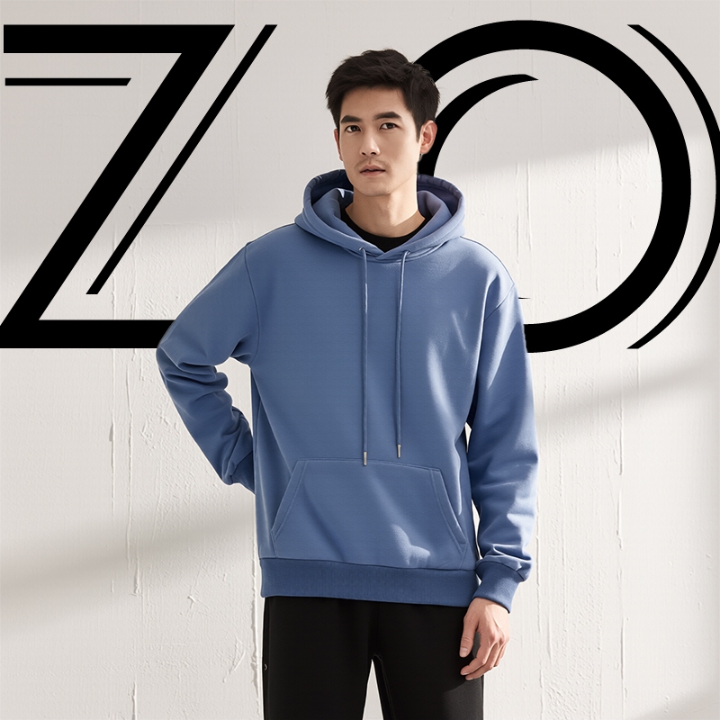 รุ่นใหม่ปี 2025เสื้อฮู้ดคู่รักสไตล์ Vlone : เนื้อผ้านิ่มนุ่ม・ไซส์หลวมๆ・โทนสีเรียบไม่มีลาย