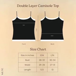 MUSE - Double Layer Camisole Top