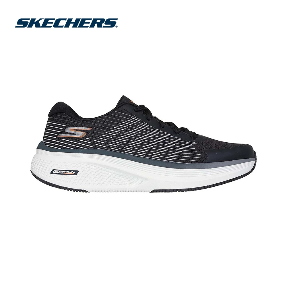 Skechers สเก็ตเชอร์ส รองเท้าผู้ชาย Men Performance GOrun Elevate 2.0 Badric Shoes - 220858-BLK Air-Cooled Goga Mat