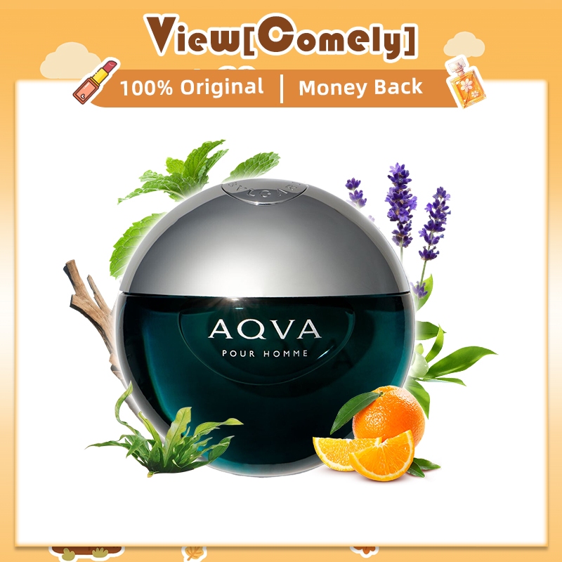 Aqva Pour Homme EDT for Men 100ml กลิ่นทะเลสดชื่น แนวอโรมาติก ซาบซ่าน ใช้ได้นาน