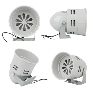 มอเตอร์ไซเรน MS-190 เลิอก 12V/24V/220V มินิไซเรน 114 DB ไซเรนเสียง กันขโมย เตือนไฟไหม้