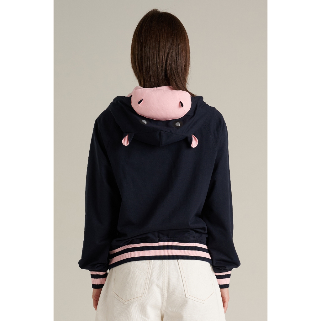 Mc JEANS Online Exclusive เสื้อกันหนาว ฮู้ดดี้ ฮิปโป Hippo Unisex แขนยาว MJHP261 ราคา ถูกที่สุด ดีลบีเคเค แกลเลอรีภาพที่ 8