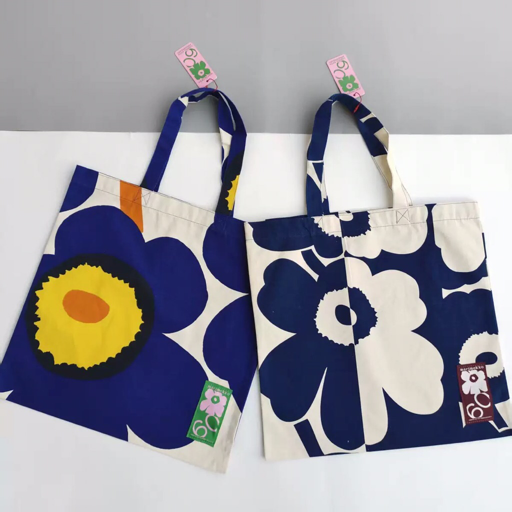 [พร้อมส่ง🇹🇭] ถุงผ้า Marimekko Unikko 60th Anniversary