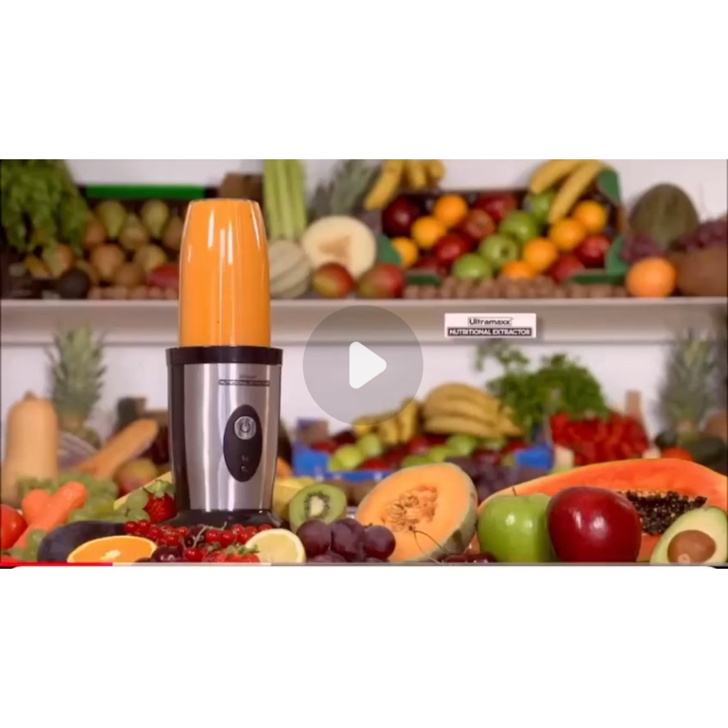 โถปั่นพร้อมฝาพกพา ULTRAMAXX CUP เครื่องปั่นพลังสูง เครื่องปั่นอเนกประสงค์เครื่องคั้นและสกัดน้ำผลไม้,