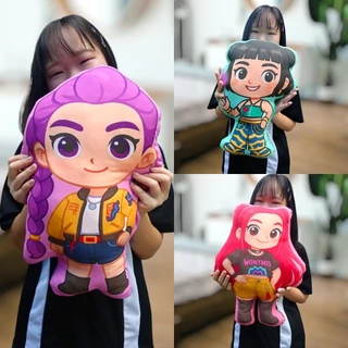 หมอน K pop demon hunters ขนาด 45cm. zoey หมอนอิง rumi mira พร้อมส่ง