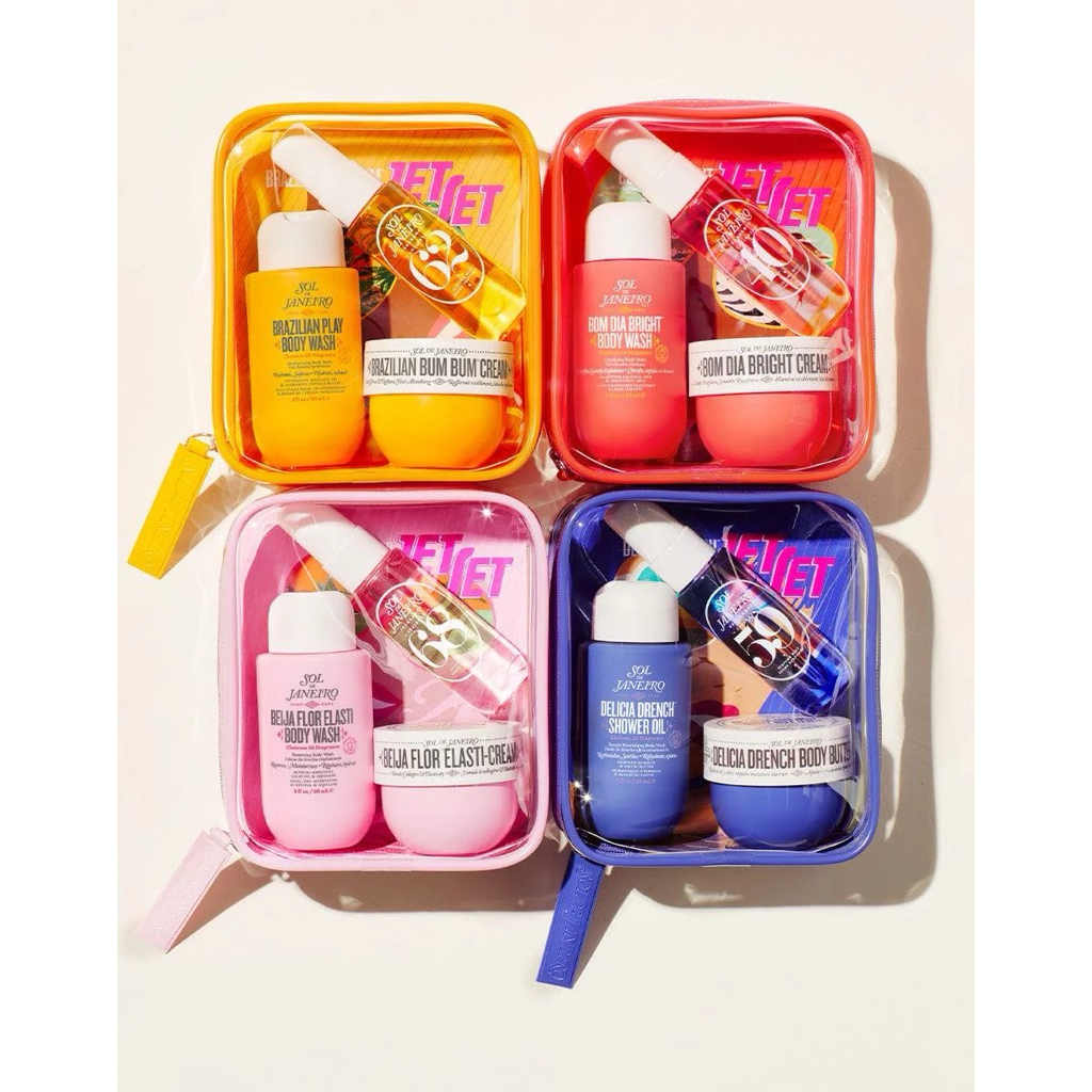 (แท้/พร้อมส่งหลายสี✨) ️Sol de janeiro jet set
