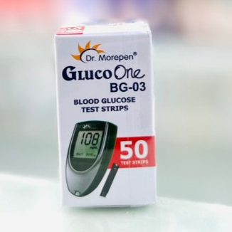 ACE+MED GLUCO ONE BG-03 แผ่นตรวจน้ำตาลในเลือด 50ชิ้น/กล่อง