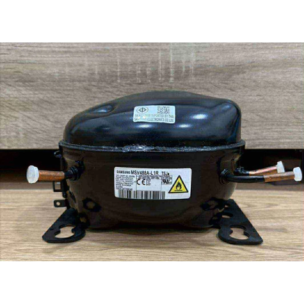 คอมเพรสเซอร์ ตู้เย็นซัมซูง MSV488A-L1R แทน NC4AV80ALR/TT3(คอมใหม่มีน้ำมันคอมพ์พร้อมใช้งาน)