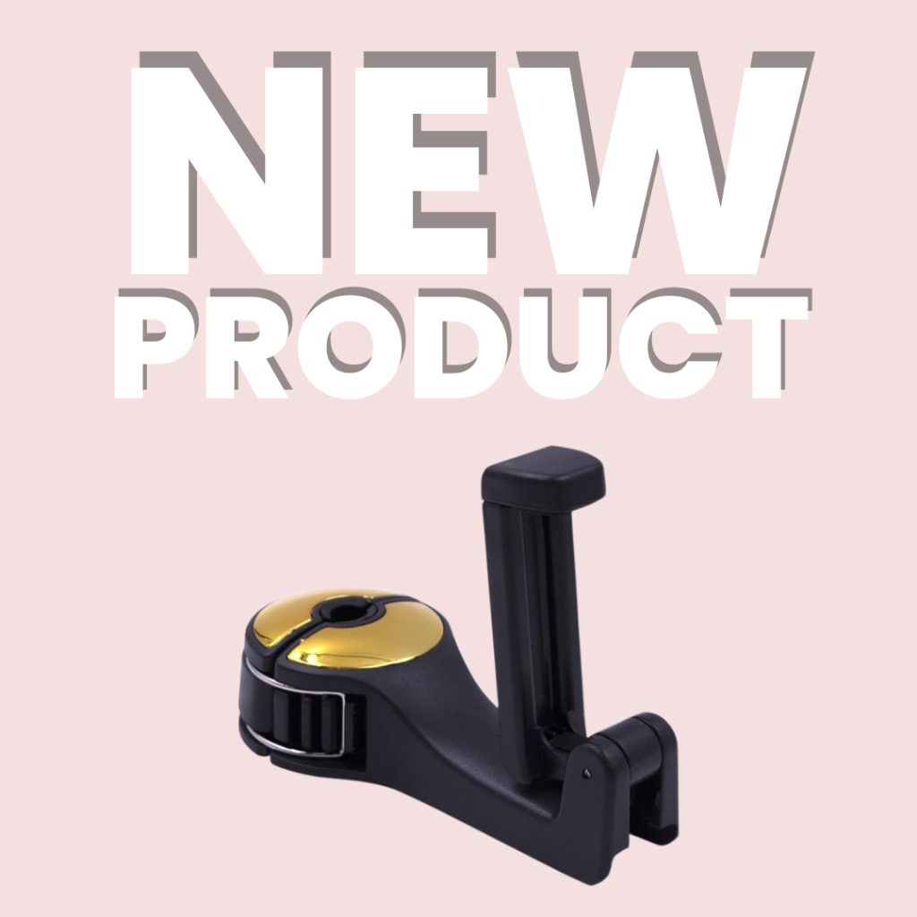 ตะขอเกี่ยวของอเนกประสงค์ในรถ 2in1 วางโทรศัพท์ได้ พร้อมส่ง มีบริการส่งด่วน