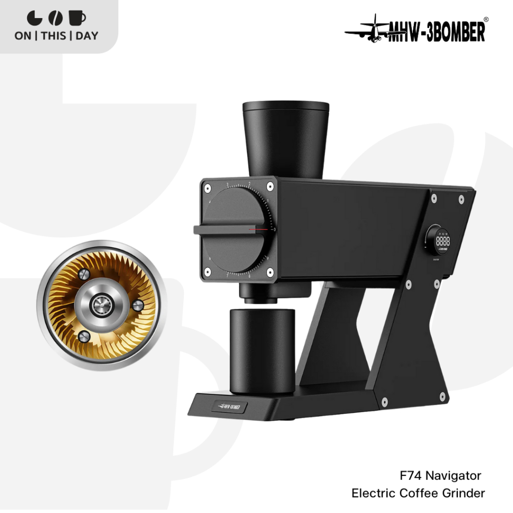 MHW-3BOMBER F74 Navigator Electric Coffee Grinder เครื่องบดกาแฟไฟฟ้า