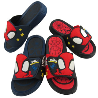 Kenta รองงเท้าแตะสวมไฟล่อนเด็กผู้ชายลาย Spidey ขนาด31-36 รุ่…