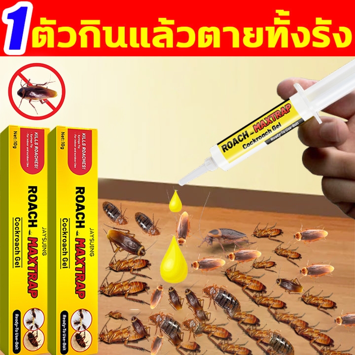 🔥ฆ่าแมลงสาบ ยาแมลงสาบ เจลแมลงสาบ แมลงสาบ 10g ใช้งานสะดวก ความจุขนาดใหญ่ อัปเกรดใหม่ล่าสุด กำจัดแมลงสาบ ยาฆ่าแมลงสาบ