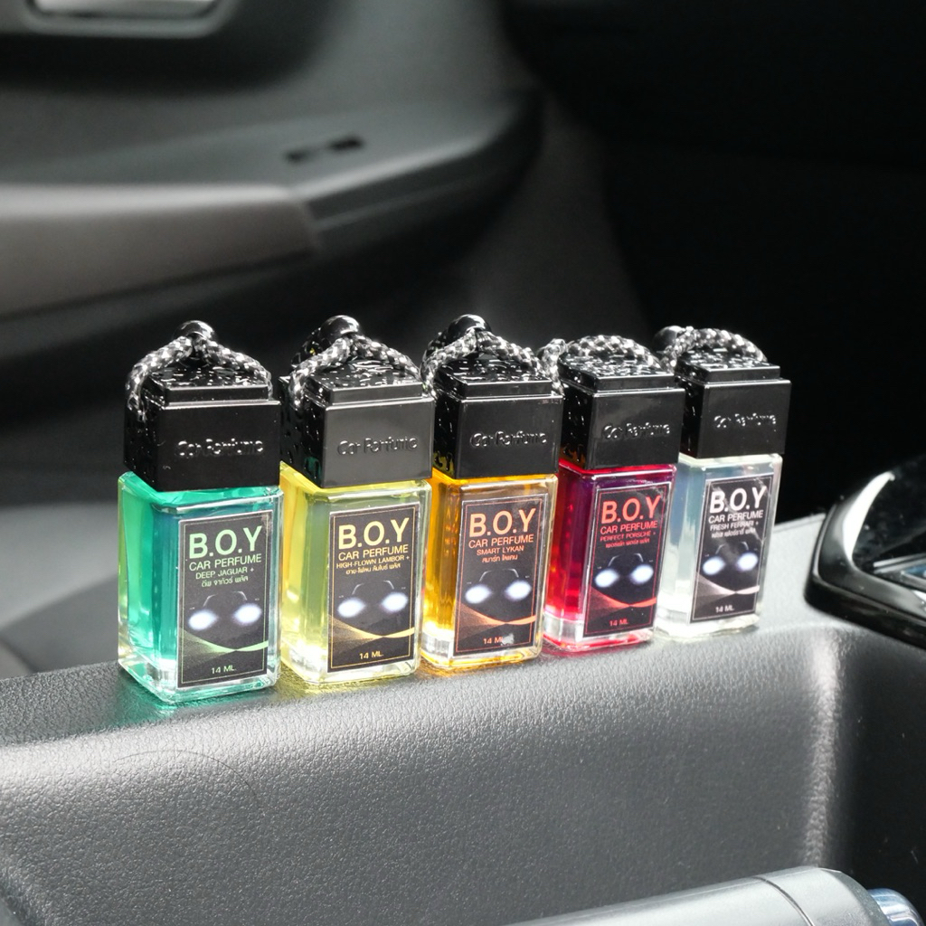 น้ำหอมติดรถยนต์ BOY บอยสติกเกอร์ ปากน้ำ กลิ่นหอมยาวนาน พร้อมส่งด่วน - รูปที่ 2