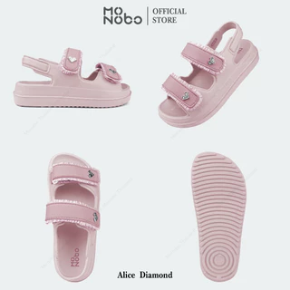 Monobo รุ่น Alice Diamond รองเท้าแตะสายคู่สวมง่าย ลุคน่ารักสายหวาน ตกแต่งโลโก้ทรงเพชร พื้นนุ่ม เดินสบาย ของแท้ 100%