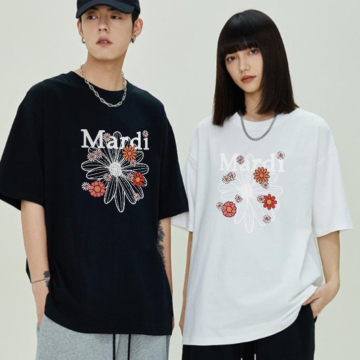 (จัดส่ง24ชม.+คลังไทย) เสื้อยืดแขนสั้นหน้าร้อน ลายพิมพ์เกาหลี เทรนด์ฮิต ยูนิเซ็กส์ ใส่สบายทุกวัน