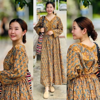 Nana’s Craft ชุดเดรส Golden Vintage S1 .ใส่แล้วร่ำรวย ใส่แล้…