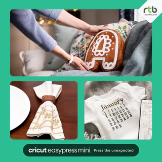Cricut EasyPress Mini เครื่องรีดร้อนขนาดหน้ากว้าง 1.9x3.25 นิ้ว