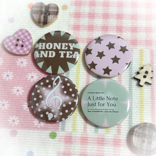 ⭐SET button badge⭐ เข็มกลัดน่ารัก (4ชิ้น) ขนาด 32 mm 🇹🇭 ส่งจากไทย
