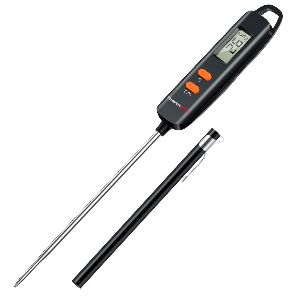 ThermoPro รุ่น TP516 เทอร์โมมิเตอร์วัดอุณหภูมิอาหาร แบบเสียบ Digital Instant Read Thermometer