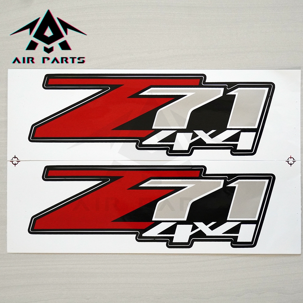 สติ๊กเกอร์ Z71 4x4 - CHEVROLET COLORADO (ขนาด 31 x 10.5 cm.) (โคโลลาโด้)