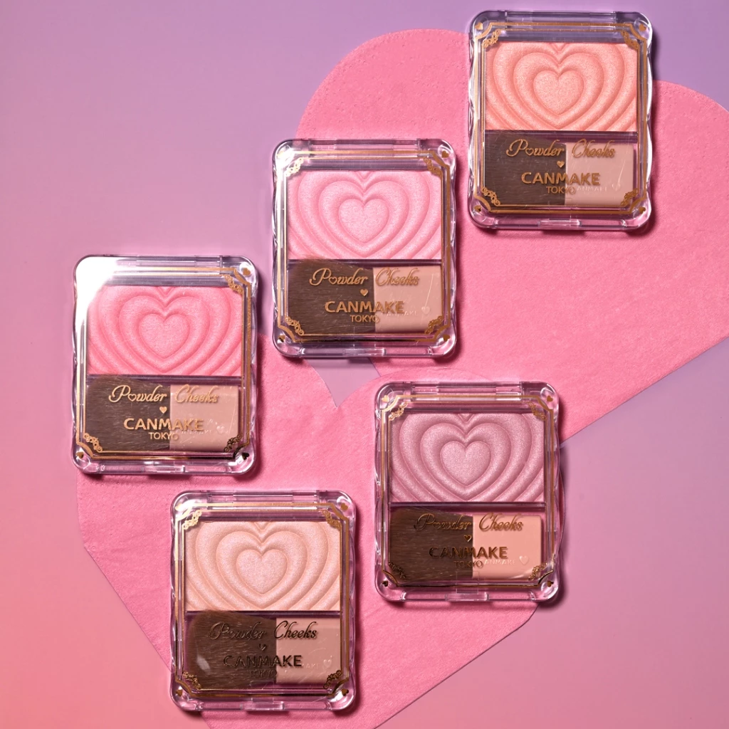 CANMAKE Powder Cheeks บลัชออนเนื้อฝุ่น ลายหัวใจ thumbnail 4