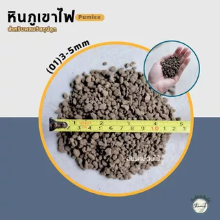 หินภูเขาไฟ Pumice Stone วัสดุปลูกต้นไม้ หินโรยกระถาง หินผสมดิน