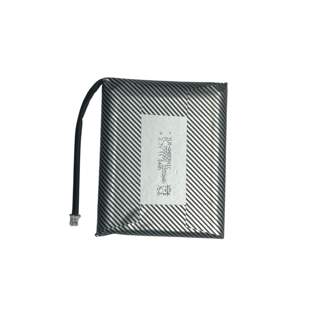 755060 3000mah 3.7V 1.25mm 2Pin ปลั๊ก สําหรับ Anbernic RG40XX H เกมคอนโซลโอเพ่นซอร์ สคอนโซลมือถือ