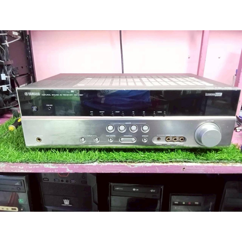 (มือ2) AVR Yamaha RXV-367 ไฟ 220 มี HDMI ระบบเสียง 5.1ch TrueHD /DTS HD-master