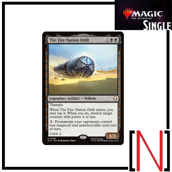 [MTG][Single][TLA] The Fire Nation Drill ระดับ Rare [ภาษาอังกฤษ]