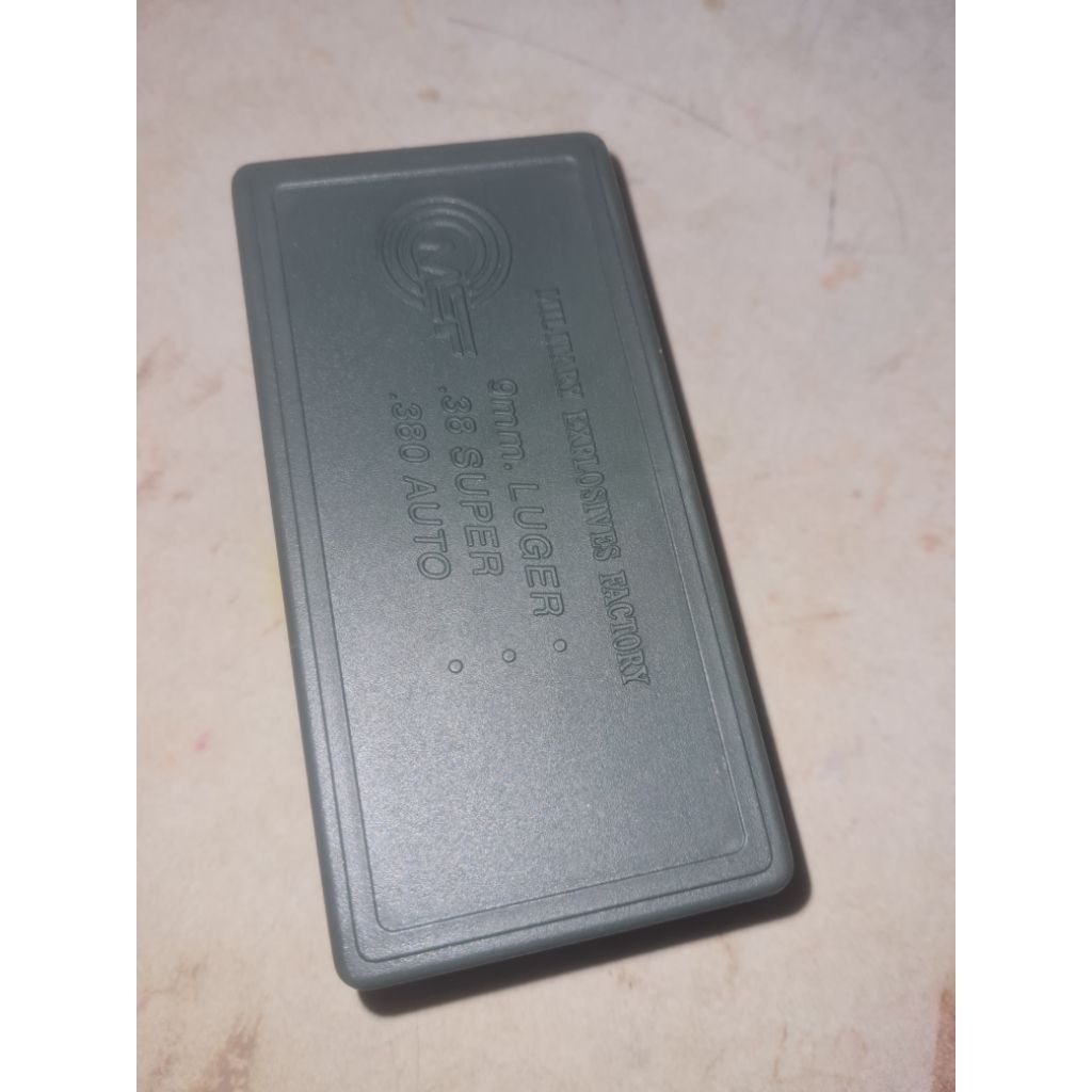 กล่องใส่กระสุน 9mm .38super .380Auto