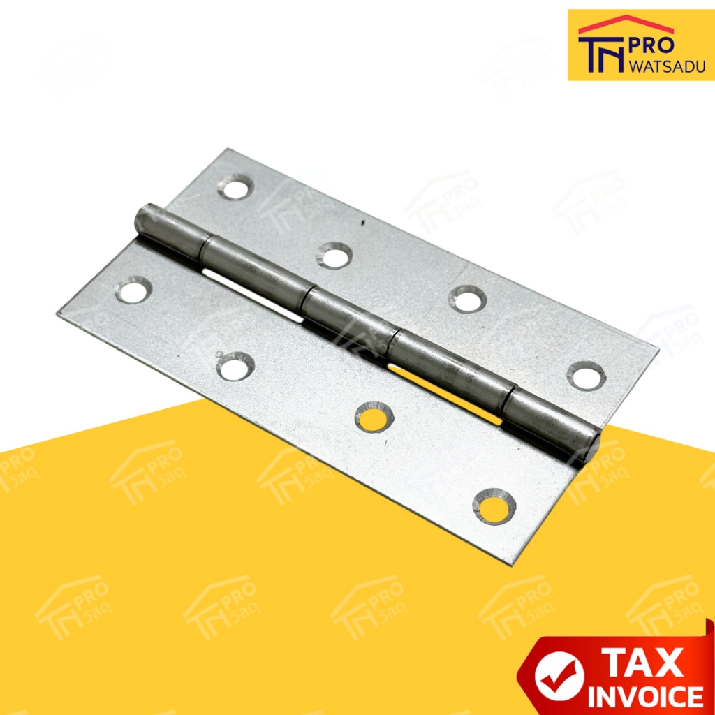 K.P.S. บานพับเหล็ก ขนาด 2นิ้ว, 2.5นิ้ว, 3นิ้ว, 4นิ้ว #999 (กล่องเขียว)  (ราคา/กล่อง) - รูปที่ 2