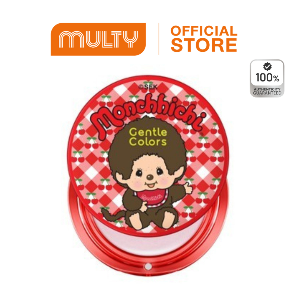 Gentle Colors x Monchhichi Soft Cream Blush & Highlighter บลัชและไฮไลท์ เกลี่ยง่าย ไม่เป็นคราบ ติดทนนาน