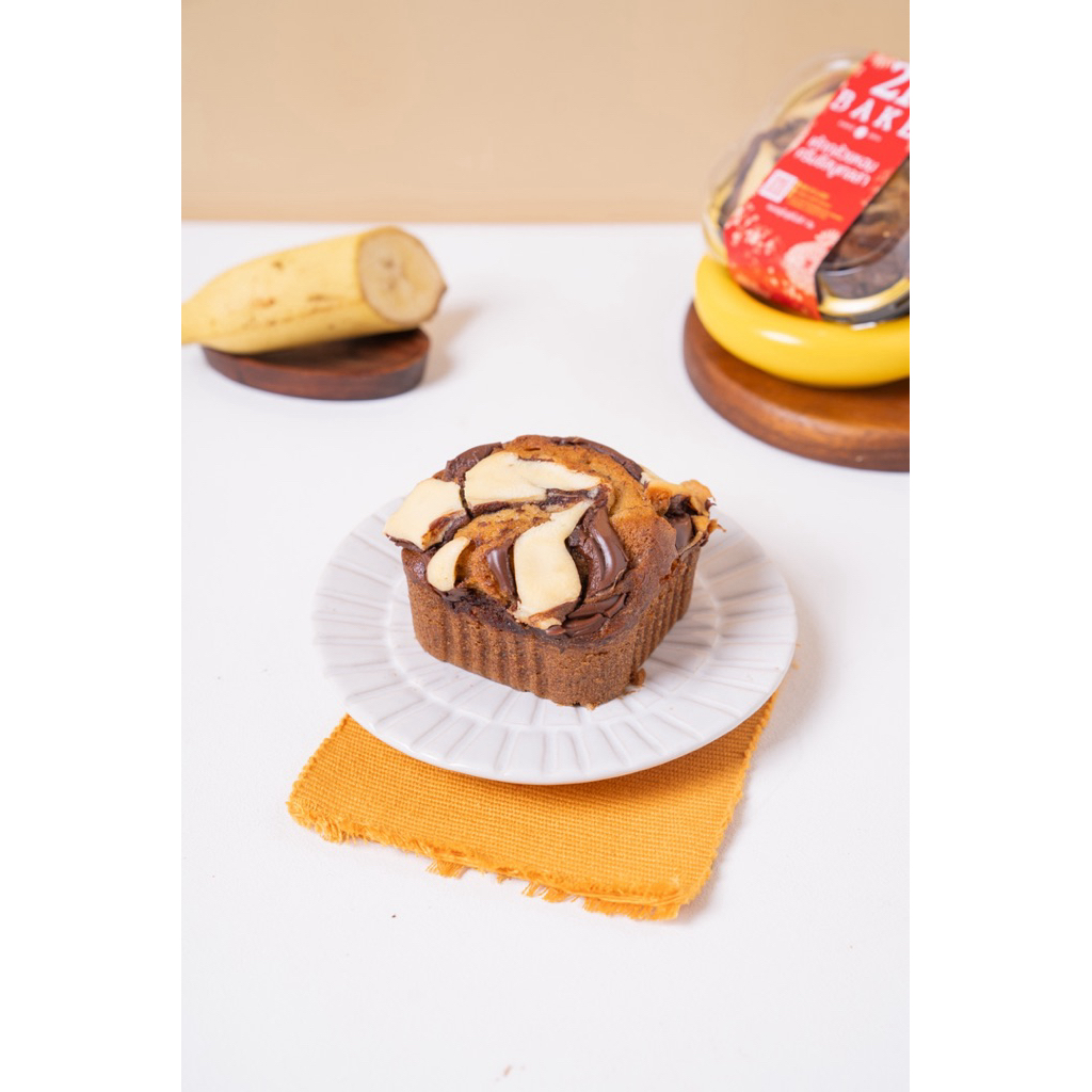 เค้กกล้วยหอมครีมชีสนูเทลล่า(เฉพาะส่งด่วน)