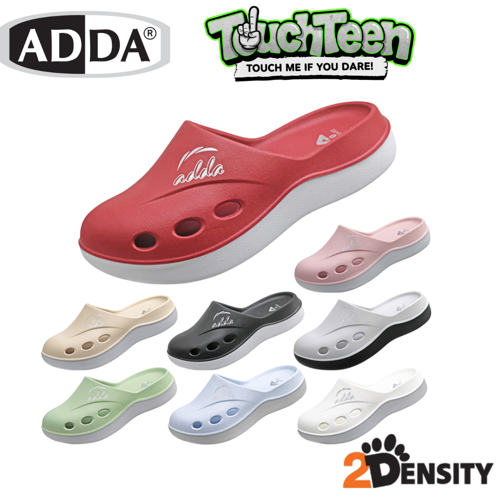 ADDA 5TD1A-W2 (2Density) หัวโต หญิง สีพาสเทล นุ่ม เบา ทนทาน พื้น 2 ชั้น (ไซต์4-6)TouchTeen!พร้อมส่ง!
