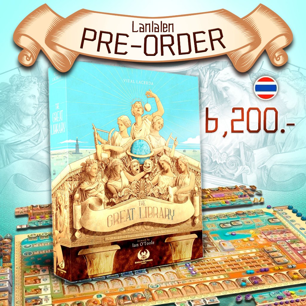 [Pre-Order] The Great Library TH คู่มือภาษาไทย (Kickstarter) [Boardgame]