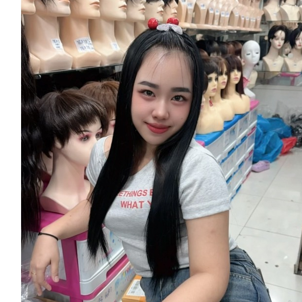 วิกผมวิกครึ่งหัว ฮาฟวิกตรงยาวร หัสB0570 รูปที่ 7